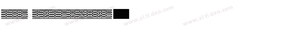 The Interzone字体转换